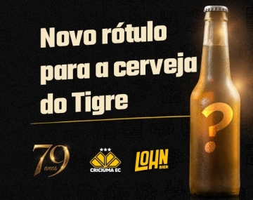 Aniversário de 79 anos do Criciúma ganha cerveja com novo rótulo