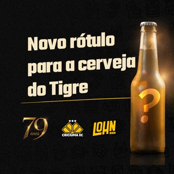 Aniversário de 79 anos do Criciúma ganha cerveja com novo rótulo